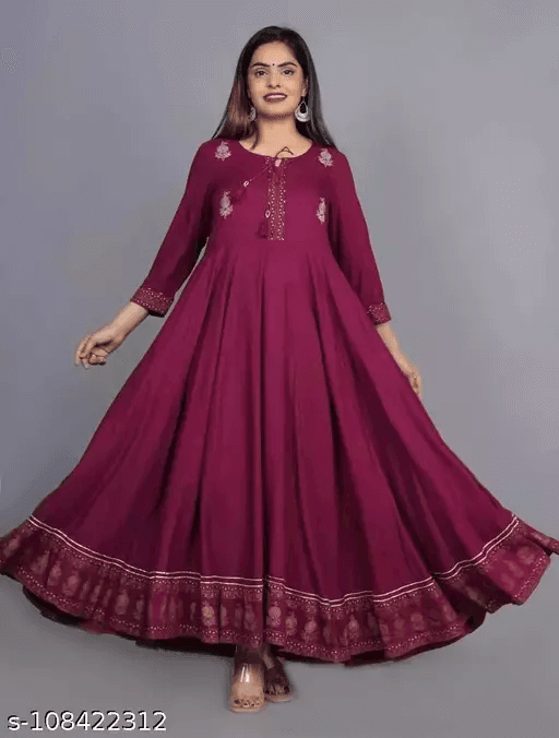 Anarkali Kurta for women's & girls - Connects Cart