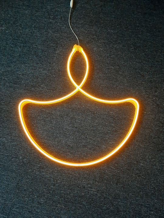 Diwali Diya Led Hanging Light (60X60)cm - Connects Cart