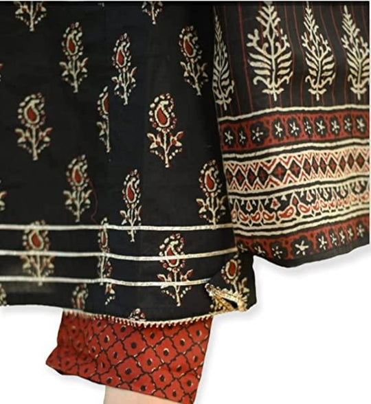 Jaipuri Kurtis with Pant & Dupatta 3pc set - Connects Cart