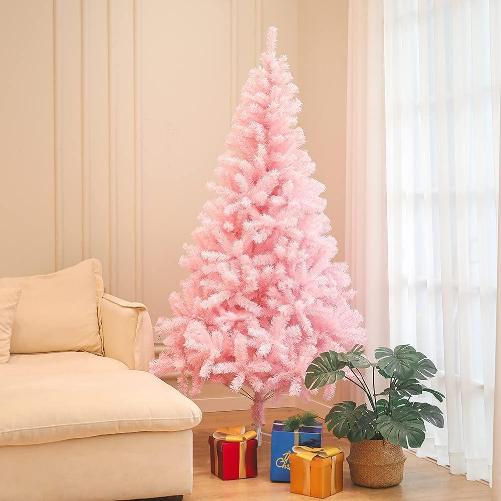 Pink Christmas Tree 6ft,5ft,4ft High Quality Artificial Xmas Tree Combo Offers - Connects Cart