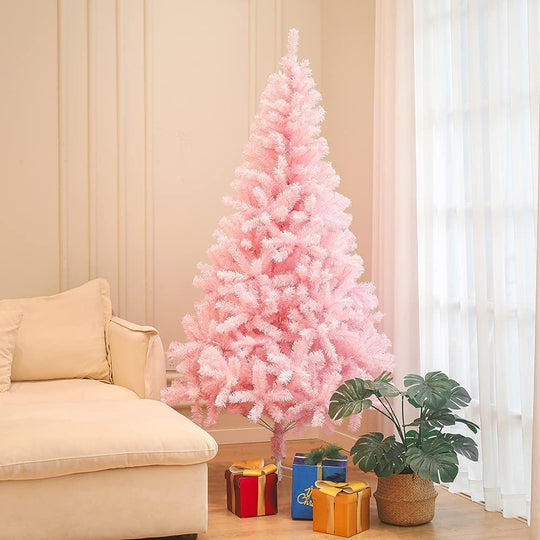 Pink Christmas Tree 6ft,5ft,4ft High Quality Artificial Xmas Tree Combo Offers - Connects Cart