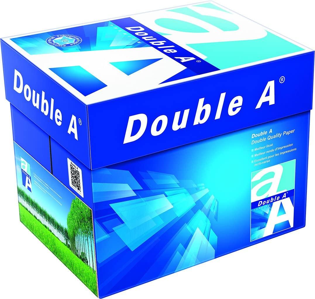 Double A A4 Size 80GSM Printing Paper 500 Pages Ream (Bundle of 5 Reams) 1 Box - Connects Cart