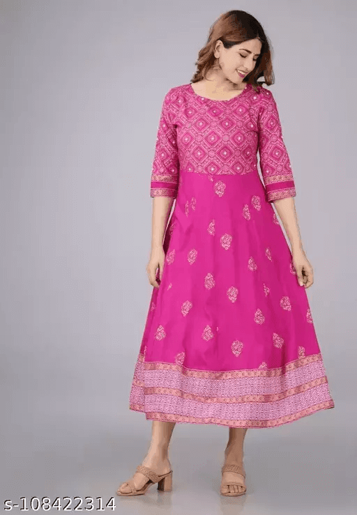 Anarkali Kurta for women's & girls - Connects Cart