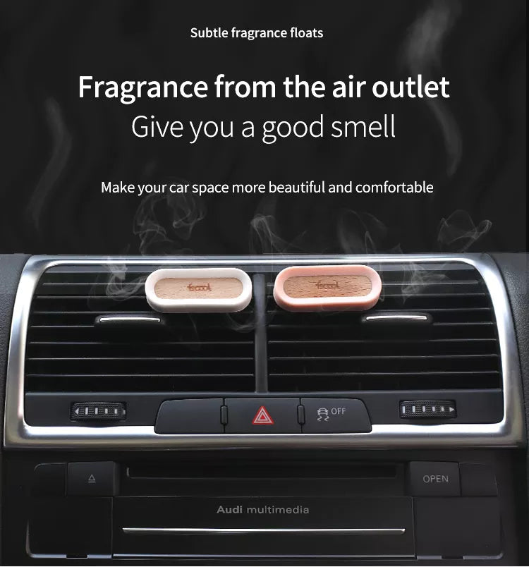 Car Air Freshener, Air Vent Aroma Diffuser LEMON, LEVANDER, COLOGNE Good Natural Fresh Fragrance 3 of pack - Connects Cart