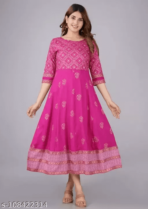 Anarkali Kurta for women's & girls - Connects Cart