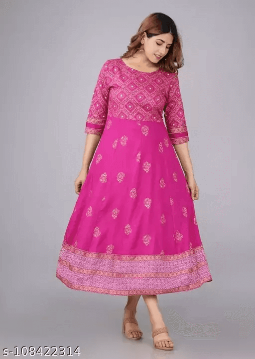 Anarkali Kurta for women's & girls - Connects Cart