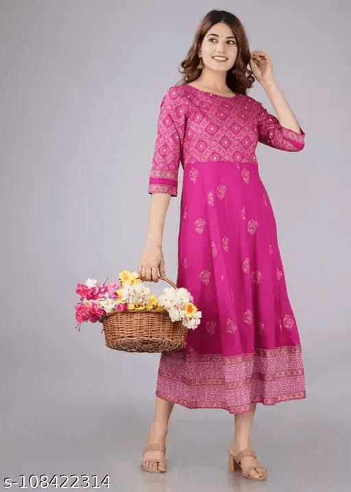Anarkali Kurta for women's & girls - Connects Cart