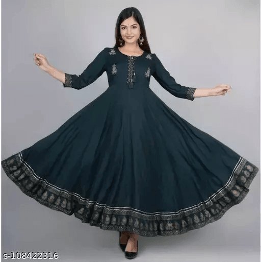 Anarkali Kurta for women's & girls - Connects Cart