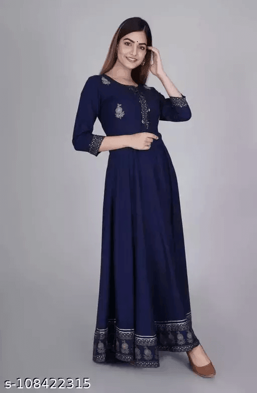 Anarkali Kurta for women's & girls - Connects Cart