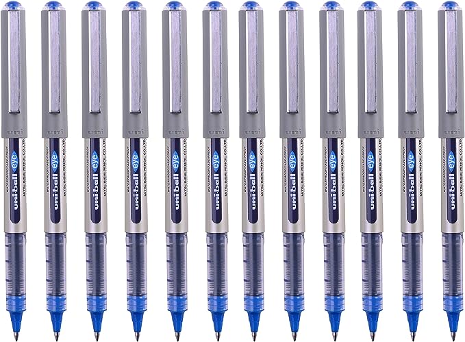 Atlas Fine Point Ballpoint Pens (0.7mm, Blue) - Box of 50