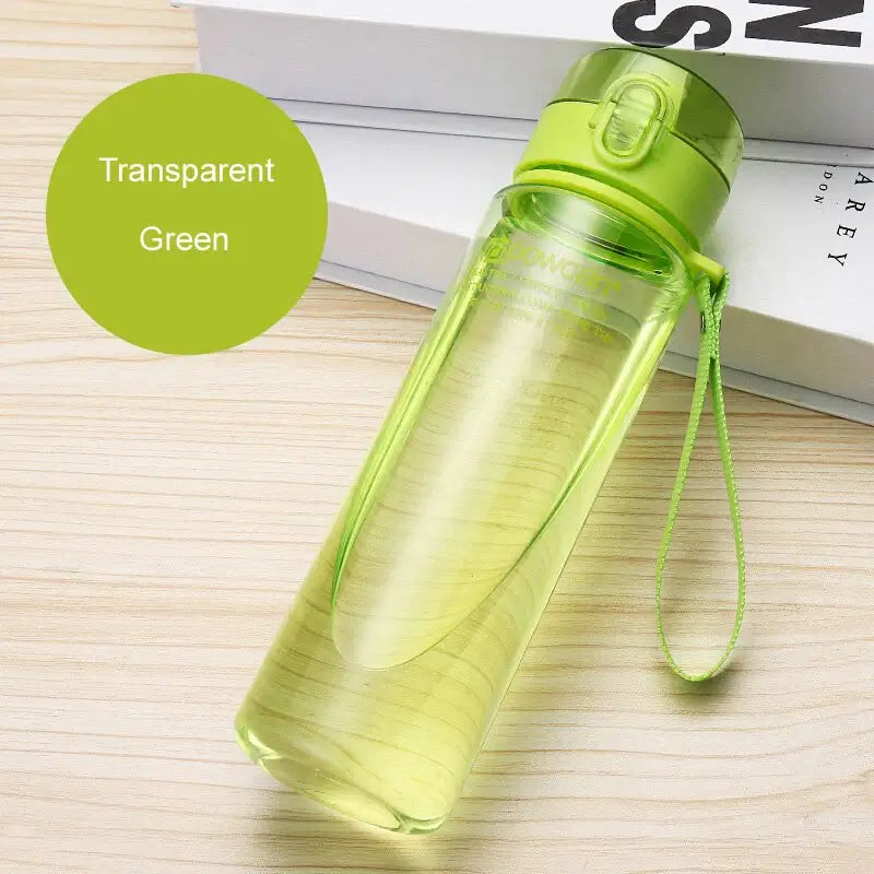 Polyester Plastic Water Bottle for Outdoors Camping Hiking Bicycle Gym - Connects Cart